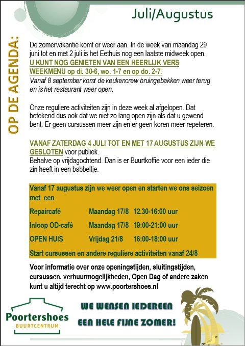 Vakanties & Vrije dagen