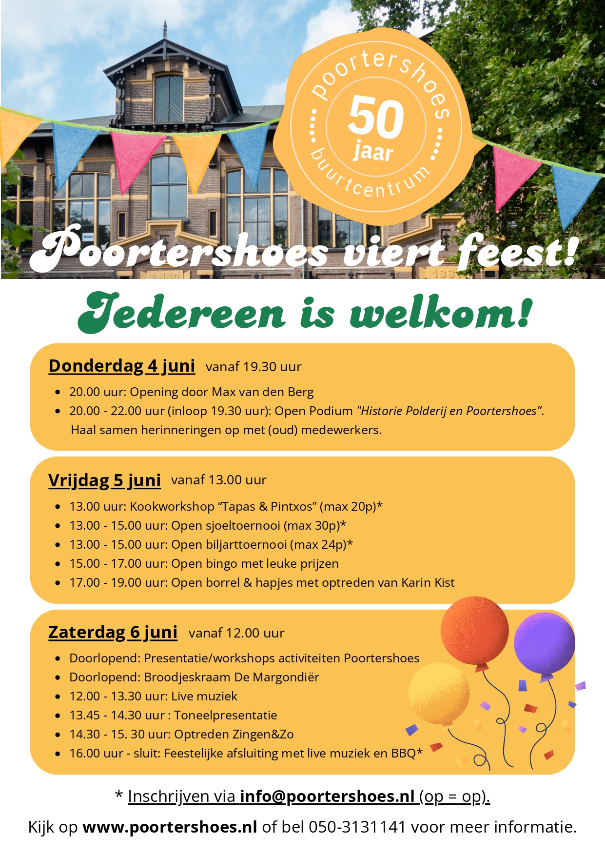 50 jaar jubileum